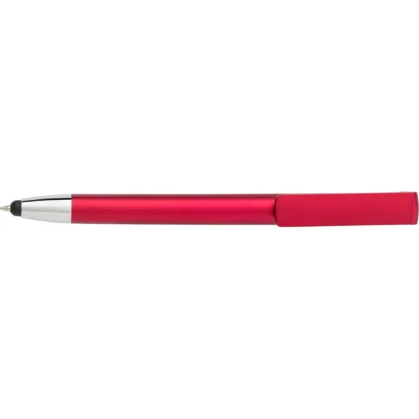  Ball pen, touch pen, phone stand Crvena