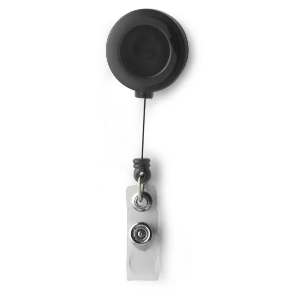  Ski pass, retractable cord approx. 80 cm Crna