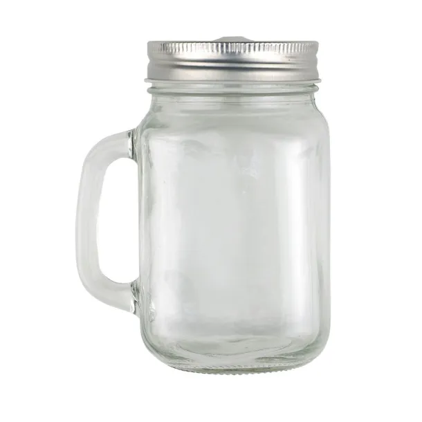  Staklenka za piće sa slamkom, 480 ml Neutral