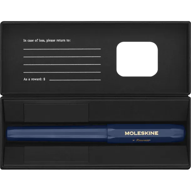  MOLESKINE x Kaweco roller ball pen 0.7 Plava