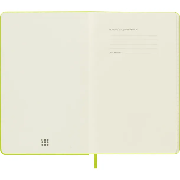  MOLESKINE notes, cca A5 Limeta