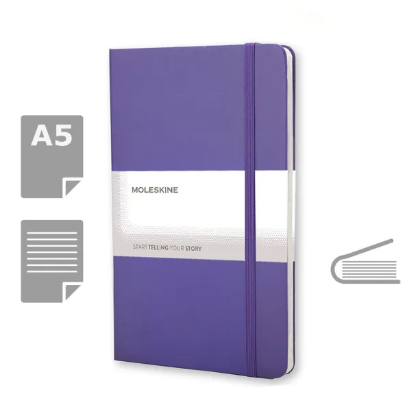  MOLESKINE Notebook approx. A5 purple