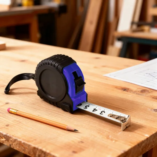  Measuring tape 3m navy blue