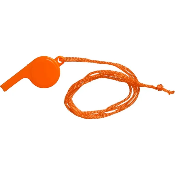  Whistle with neck cord Narančasta