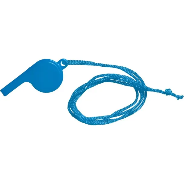  Whistle with neck cord navy blue