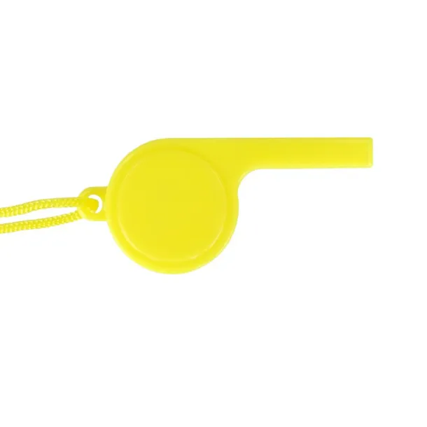  Whistle with neck cord Žuta