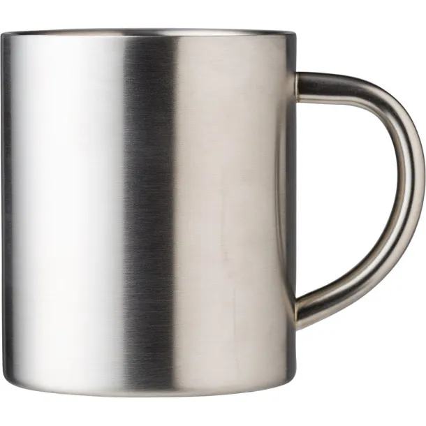  Metal mug 250 ml silver