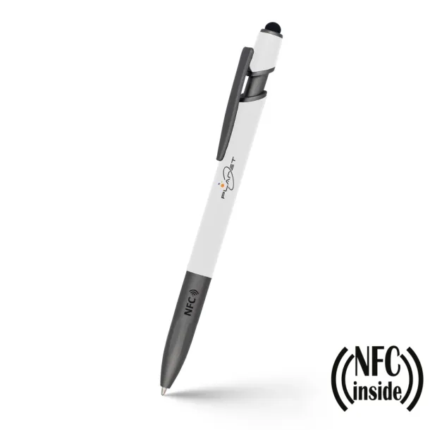 Teagan Ball pen with NFC chip Bijela