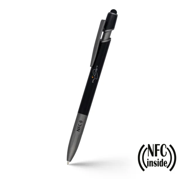Teagan Ball pen with NFC chip Crna