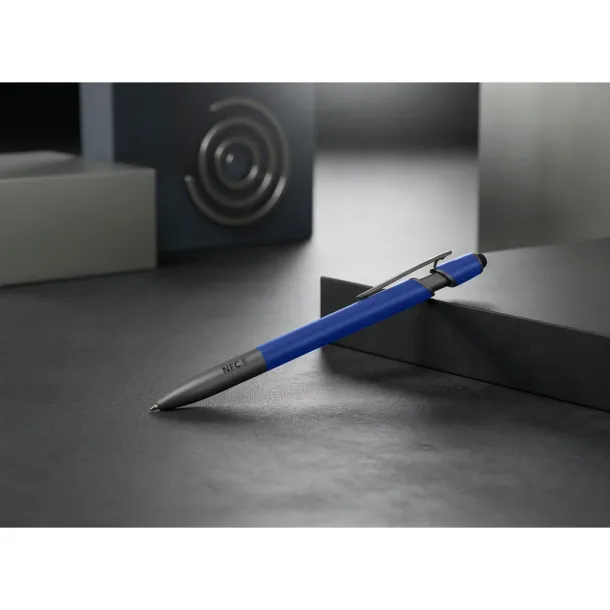 Teagan Ball pen with NFC chip navy blue