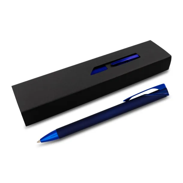 Joziah Ball pen in case navy blue