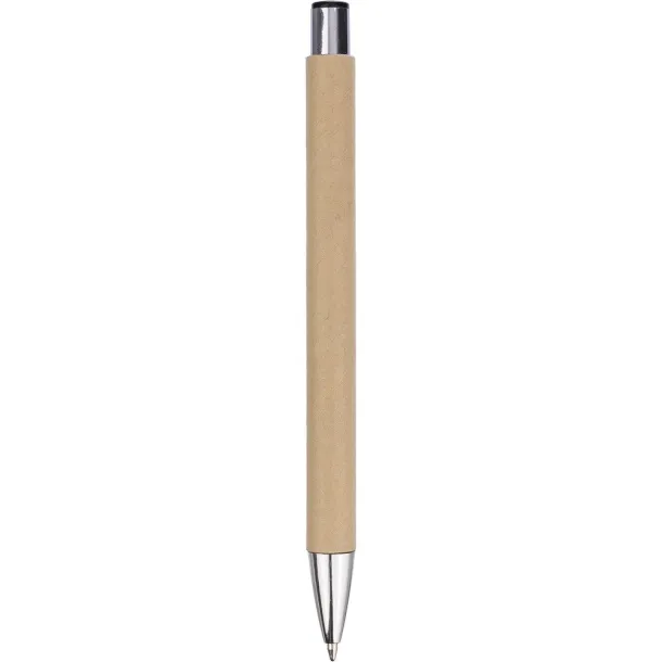  Recycled paper ball pen brown