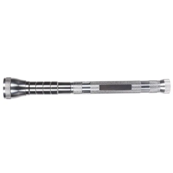  Telescopic COB torch silver