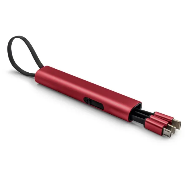  Charging cable Crvena