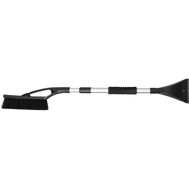  Ice scraper with snow bristle, telescopic handle (max. 100 cm) Crna