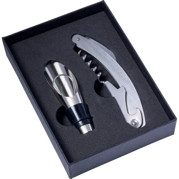  Wine set, 2 pcs Crna