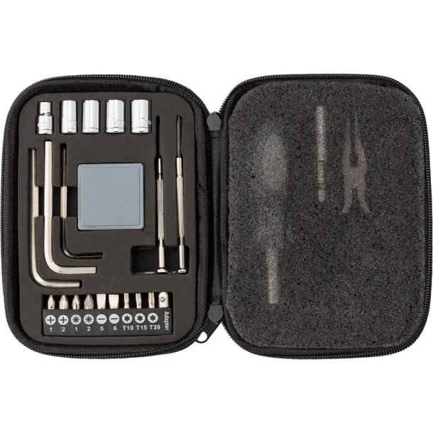  Tool set, 24 el. Crna