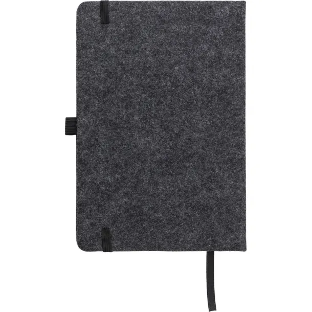  Notes od RPET filca, A5 graphite
