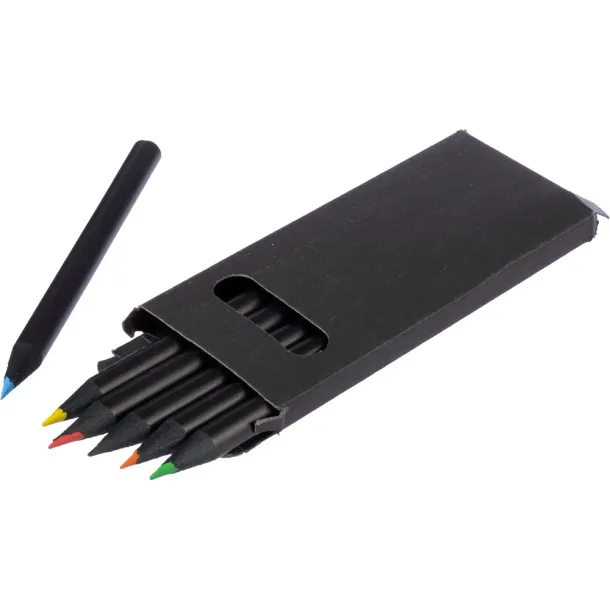  Colour pencil set Crna