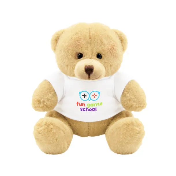 Nicky Honey Junior Plush teddy bear light brown
