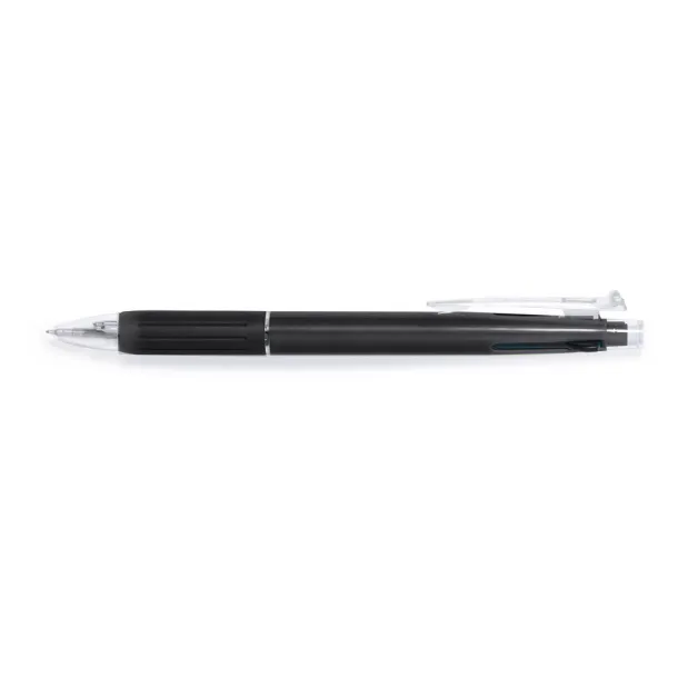  Erasable ball pen, multicolour ink, mechanical pencil Crna