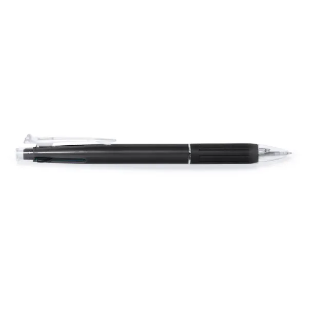  Erasable ball pen, multicolour ink, mechanical pencil Crna