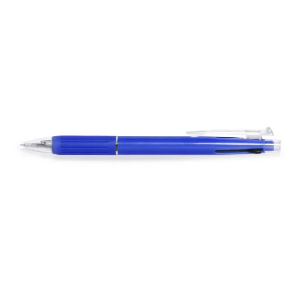  Erasable ball pen, multicolour ink, mechanical pencil Plava