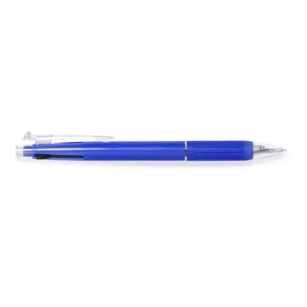  Erasable ball pen, multicolour ink, mechanical pencil Plava