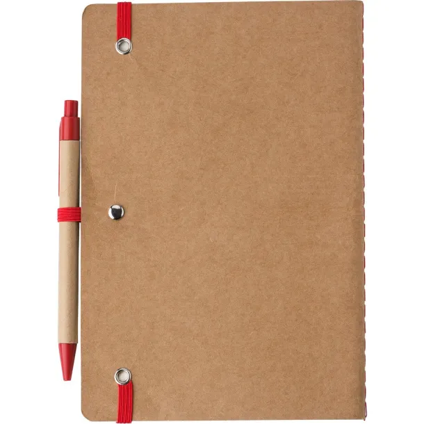  notes s kemijskom olovkom, A5 Crvena