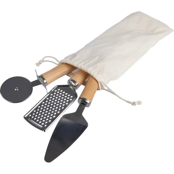  Kitchen accessories set brown