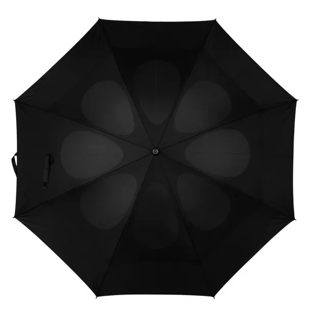  Windproof manual umbrella Crna