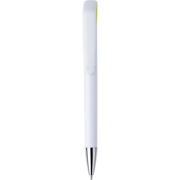  Geometric ball pen light green