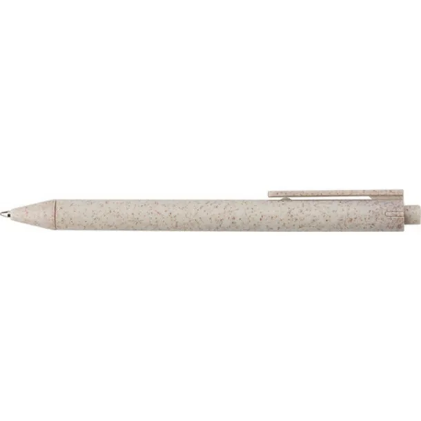  Notes od pšenične slame s kemijskom olovkom, cca A5 light brown