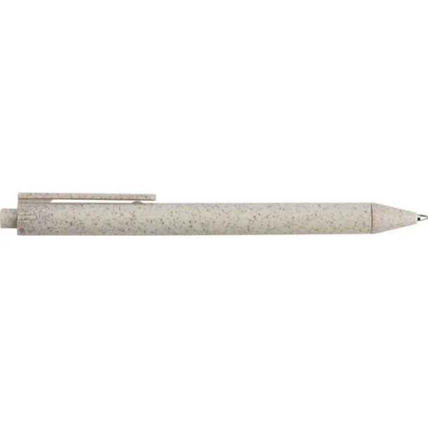  Notes od pšenične slame cca A5 s kemijskom olovkom light brown