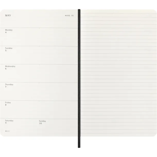  MOLESKINE dnevnik A5 Crna