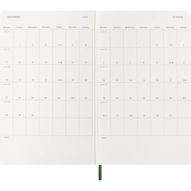  MOLESKINE dnevnik A5 khaki
