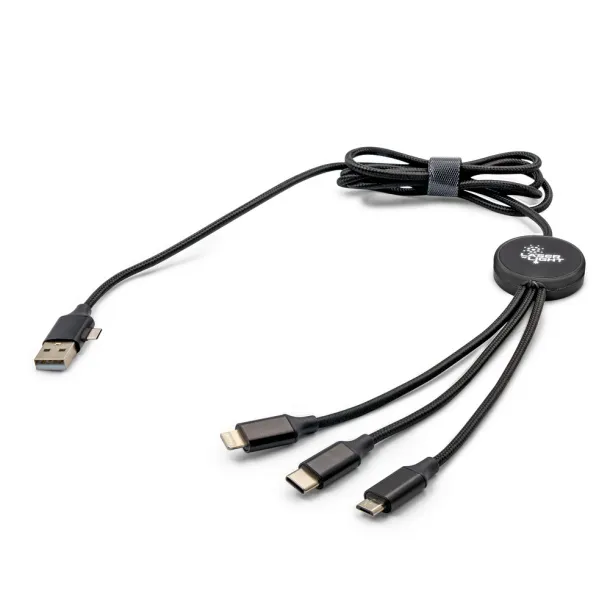 Jyanette Charging cable Exclusive Collection Crna