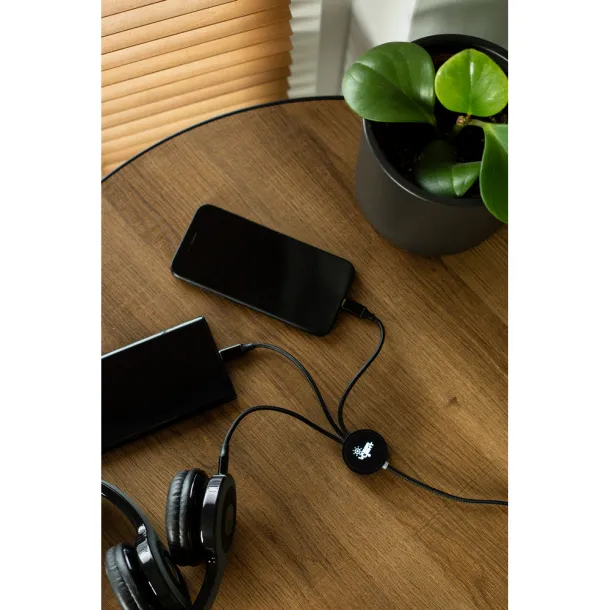 Jyanette Charging cable Exclusive Collection Crna