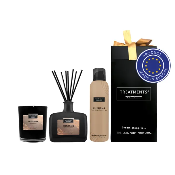  Beauty set Home & Body DeLuxe TREATMENTS brown