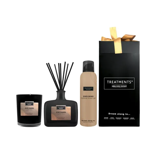  Beauty set Home & Body DeLuxe TREATMENTS brown