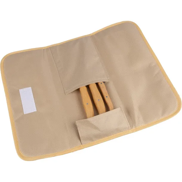  RPET charcutterie set brown
