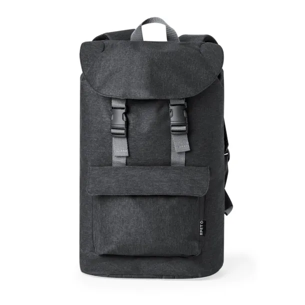  RPET laptop backpack 15" Crna