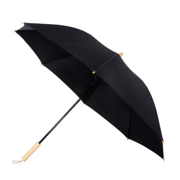 Keelan RPET ručni kišobran, cca 26'' Crna
