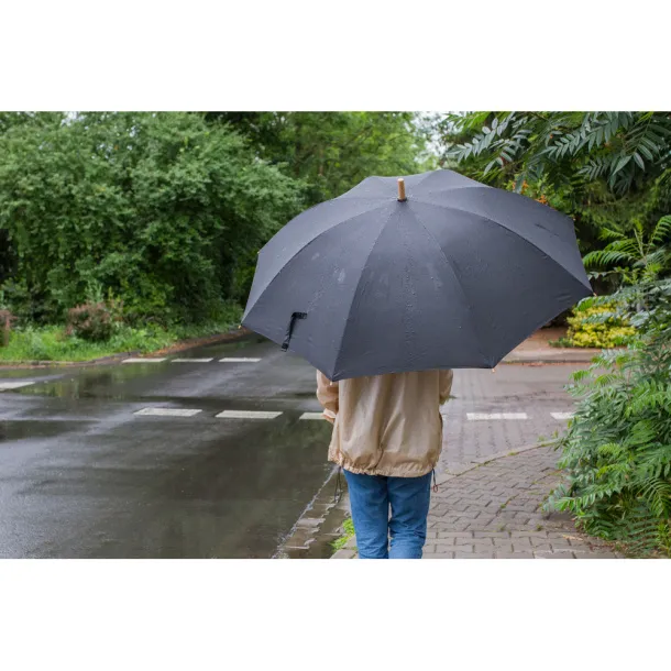 Keelan RPET ručni kišobran, cca 26'' Crna