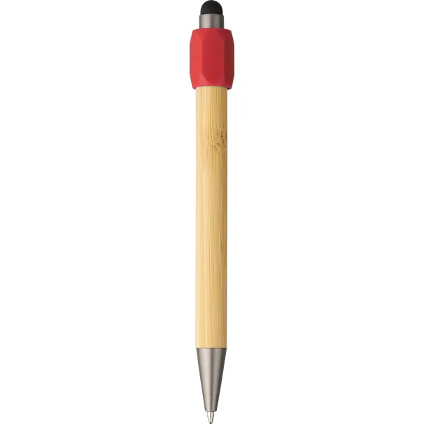  Bamboo ballpen Crvena