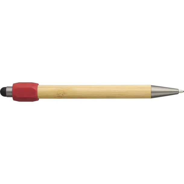  Bamboo ballpen Crvena