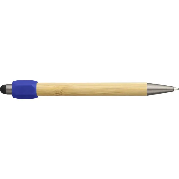  Bamboo ballpen Plava