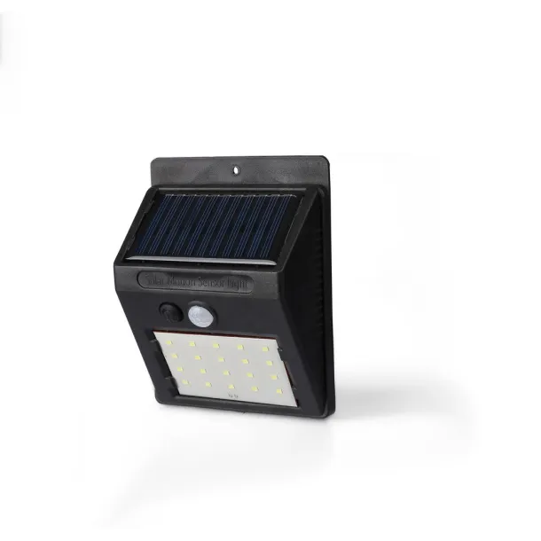  Solarna zidna svjetiljka Crna