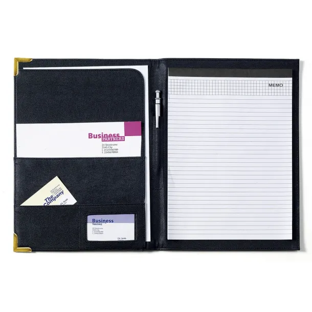  Conference folder A4 Crna