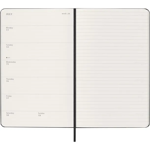  MOLESKINE dnevnik A5 Crna